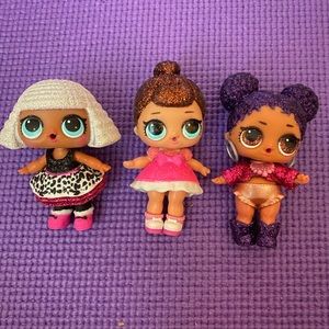 L.O.L. Surprise Dolls Glitter Series.